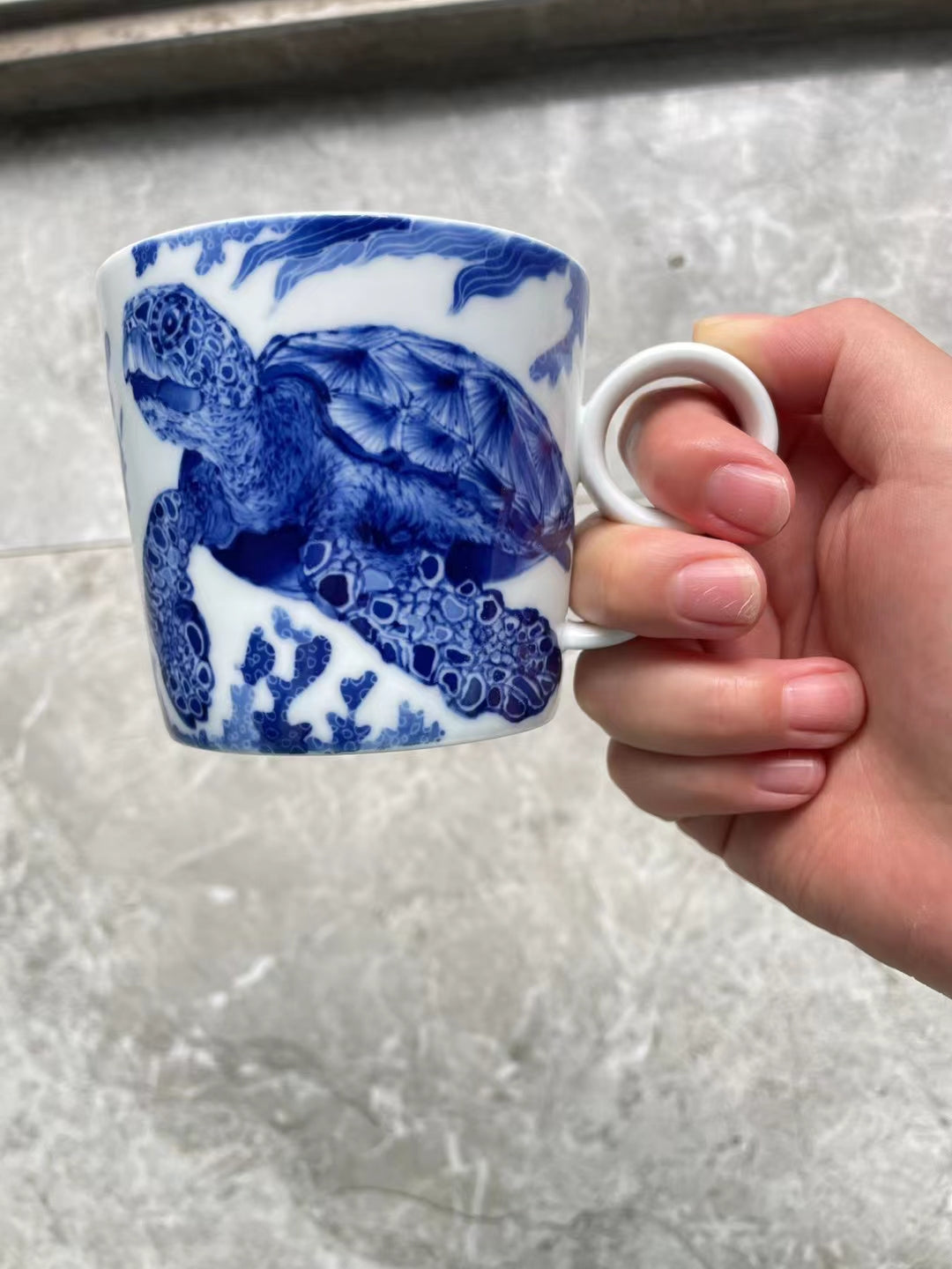 Ocean world Coffee cups without coasters（customized）